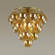 4812/6C MODERN ODL21 345 янтарный/бронзовый Люстра потолочная E14 6*40W GRAPE - 4812/6C MODERN ODL21 345 янтарный/бронзовый Люстра потолочная E14 6*40W GRAPE