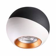 358156 OVER NT19 192 черный/белый/золото Накладной светильник IP20 LED 4000K 6W 220V BALL - 358156 OVER NT19 192 черный/белый/золото Накладной светильник IP20 LED 4000K 6W 220V BALL