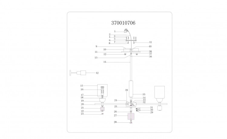 370010706 Квадро 6*60W Е14 220 V люстра