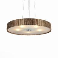 SL357.703.05 Светильник подвесной ST-Luce Хром/Коричневый E27 5*40W - SL357.703.05 Светильник подвесной ST-Luce Хром/Коричневый E27 5*40W
