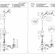 371015008 Аврора 8*40W E14 220 V люстра - 371015008 Аврора 8*40W E14 220 V люстра