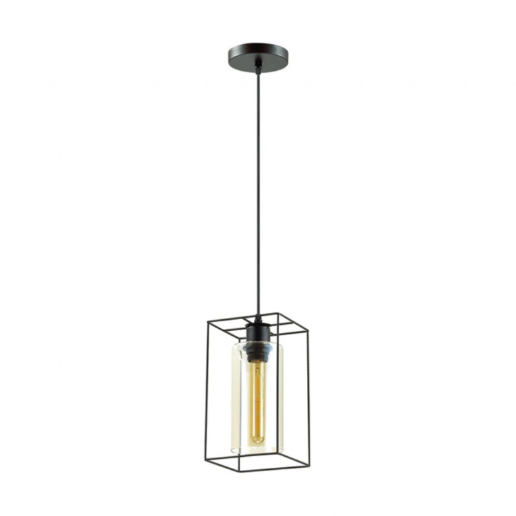 3728/1 SUSPENTIONI LN19 147 черный Подвес E27 1*60W 220V ELLIOT