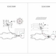324010508 Альфа 8*60W E27 220 V люстра - 324010508 Альфа 8*60W E27 220 V люстра