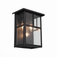 SL079.401.03 Светильник уличный настенный ST-Luce Темный кофе/Прозрачное кракелированное стекло E14 3*60W - SL079.401.03 Светильник уличный настенный ST-Luce Темный кофе/Прозрачное кракелированное стекло E14 3*60W