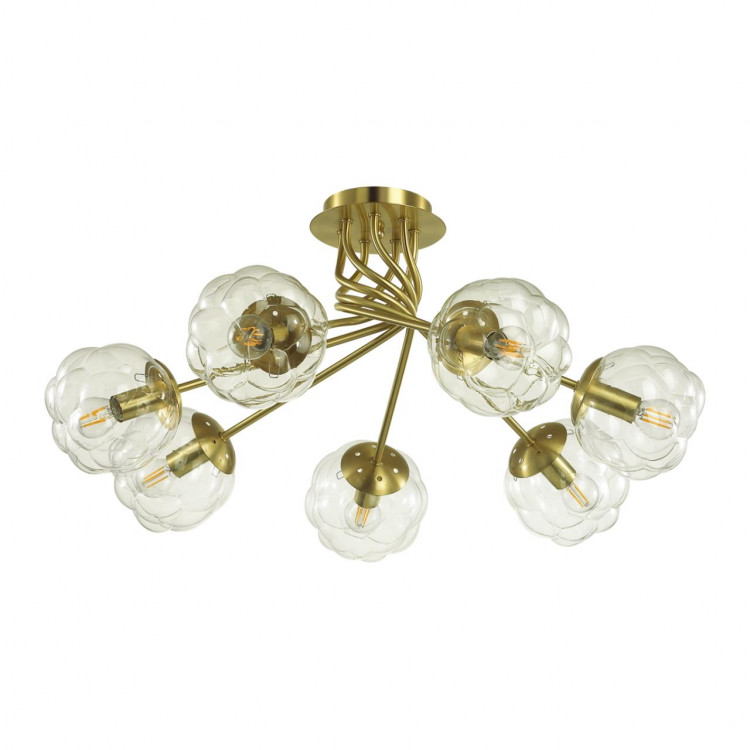 4556/7C MODERNI LN21 080 золотой Люстра потолочная E14 7*40W 220V BREANA