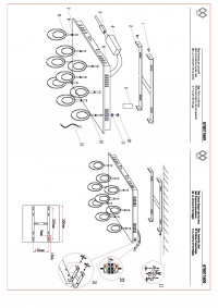 678011609 Граффити 9*4W LED 220 V люстра