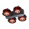 3818/40CL L-VISION ODL19 черный c коньячным Настенный светильник LED 4*10W 220V VIVACE