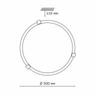 353 хром GLASSI SN 115 Светильник стекло/белое E27 3*100Вт D500 DUNA - 353 хром GLASSI SN 115 Светильник стекло/белое E27 3*100Вт D500 DUNA