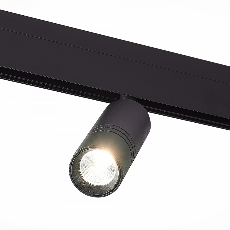 ST365.436.12 Магнитный трековый светильник Черный LED 1*12W 3000K 1 020Lm Ra>80 36° IP20 L-xW44xH130 48V