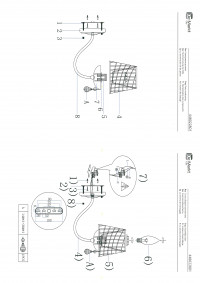 448022801 Виталина 1*60W E14 220 V бра