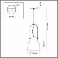 3794/1 SUSPENTIONI LN19 232 красный, дерево Подвес E27 1*60W 220V RUBY - 3794/1 SUSPENTIONI LN19 232 красный, дерево Подвес E27 1*60W 220V RUBY