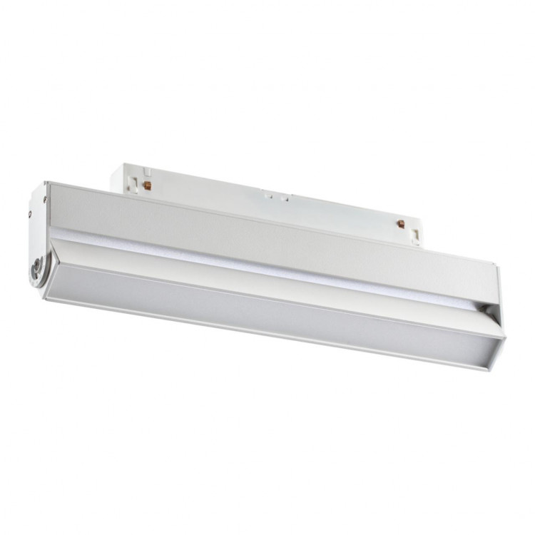 358538 SHINO NT21 048 белый Трековый светильник для низковольного шинопровода IP20 LED 4000K 12W 48V FLUM