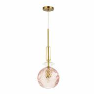4862/1 PENDANT ODL21 342 розовый/золото Подвес E27 1*60W BELLA - 4862/1 PENDANT ODL21 342 розовый/золото Подвес E27 1*60W BELLA