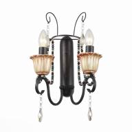 SL152.401.02 Бра ST-Luce Черный/Золото, Разноцветный E14 2*40W - SL152.401.02 Бра ST-Luce Черный/Золото, Разноцветный E14 2*40W
