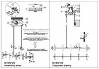 631012120 Ракурс 20*3W LED 220 V люстра