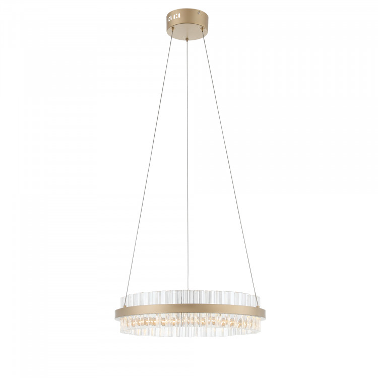 SL383.203.01 Светильник подвесной ST-Luce Золото/Золото, Прозрачный LED 1*34W