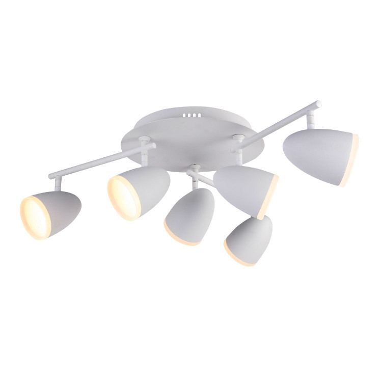 SL387.501.06 Светильник настенно-потолочный ST-Luce Белый/Белый LED 6*8W 4000K