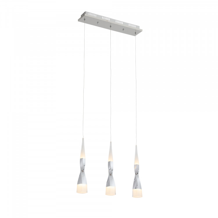 SL405.103.03 Светильник подвесной ST-Luce Хром/Хром, Белый LED 3*7W