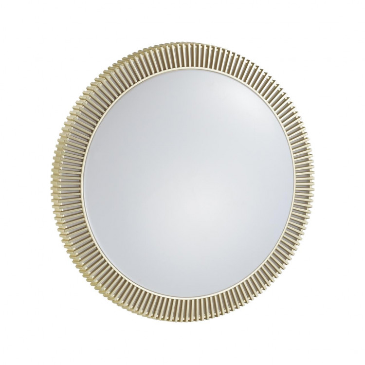 3032/DL TAN SN 059 Светильник пластик/белый/золотой LED 48Вт 3000-6500K D400 IP43 пульт ДУ/ LampSmart LERBA GOLD
