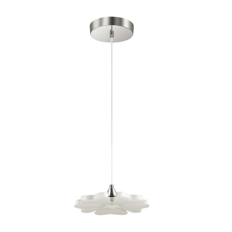 3644/26L LEDIO LN18 045 хром/матовый белый Подвес LED 26W 4000К 1300Лм 220V LEILA
