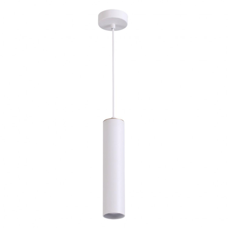 3873/1L HIGHTECH ODL19 265 белый Подвесной светильник GU10 1*50W 220V KIKO