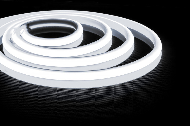 Cветодиодная неоновая LED лента Feron LS651, 180SMD(2835)/м 14.4Вт/м  5м IP68 12V 6500К