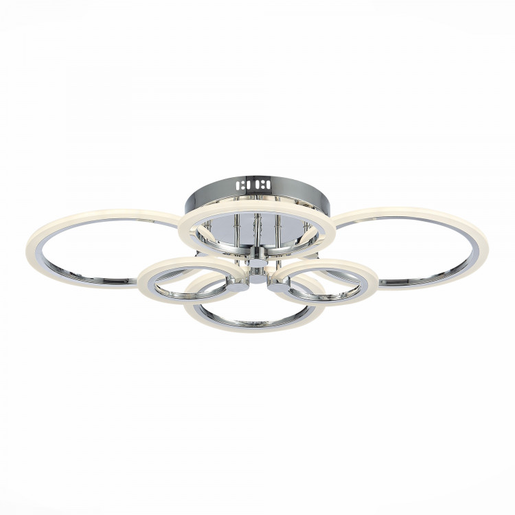 SLE500512-06 Светильник потолочный Хром/Белый LED 1*132W 3000-6000K