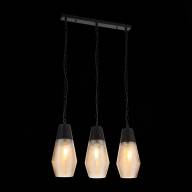 SL388.413.03 Светильник подвесной ST-Luce Черный/Черный, Янтарный E27 3*60W - SL388.413.03 Светильник подвесной ST-Luce Черный/Черный, Янтарный E27 3*60W