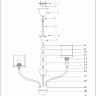 379011508 Федерика02 8*60W E14 220 V люстра - 379011508 Федерика02 8*60W E14 220 V люстра