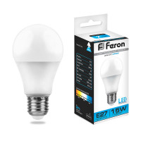 Лампа светодиодная Feron LB-94 Шар E27 15W 6400K