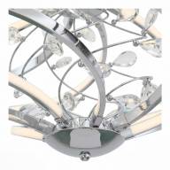 SL924.103.08 Люстра подвесная ST-Luce Хром, Прозрачный/Белый LED 1*46W - SL924.103.08 Люстра подвесная ST-Luce Хром, Прозрачный/Белый LED 1*46W
