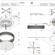 674013501 Ривз 36W LED 220 V люстра - 674013501 Ривз 36W LED 220 V люстра