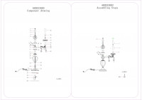 482033003 Селена 3*60W E14 220 V наст.лампа