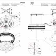 674013601 Ривз 36W LED 220 V люстра - 674013601 Ривз 36W LED 220 V люстра