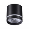 358491 OVER NT20 197 черный Светильник накладной IP20 LED 4000K 12W 220V ARUM