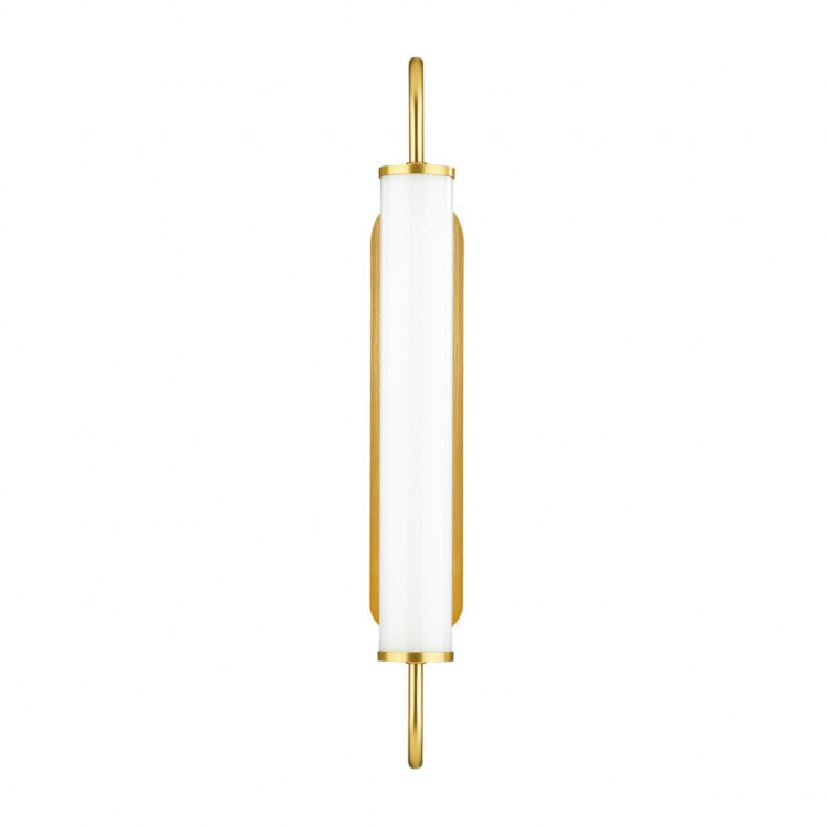 4270/10WL MODERN ODL21 519 бел/зол Настенный светильник выкл на базе LED 10W 800Лм 3000К PONTE