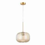 SL1154.313.01 Подвес ST-Luce Латунь/Коньячный E27 1*60W - SL1154.313.01 Подвес ST-Luce Латунь/Коньячный E27 1*60W