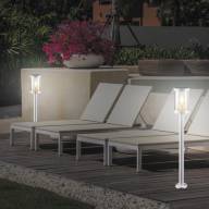 370604 STREET NT19 325 белый Ландшафтный светильник IP44 Е27  13W 220-240V IVORY - 370604 STREET NT19 325 белый Ландшафтный светильник IP44 Е27  13W 220-240V IVORY