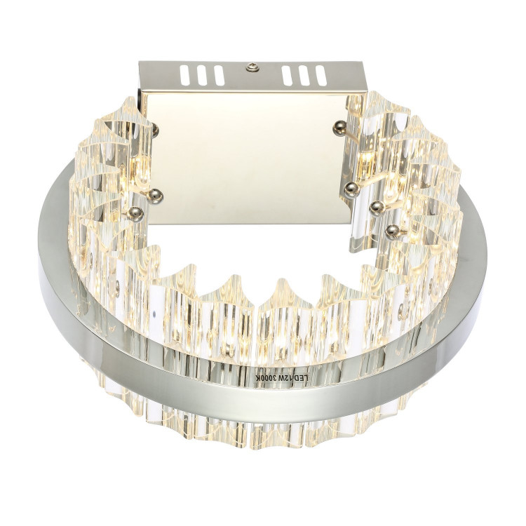 SL383.101.01 Светильник настенный ST-Luce Хром/Прозрачный LED 1*12W 3000K
