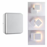 357827 STREET NT18 312 белый Ландшафтный настенный светильник LED 3000К 12W 220-240V KAIMAS - 357827 STREET NT18 312 белый Ландшафтный настенный светильник LED 3000К 12W 220-240V KAIMAS