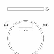 Потолочный светильник Technical MOD058CL-L50W4K - Потолочный светильник Technical MOD058CL-L50W4K