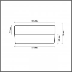2405/1C DROPS ODL13 547 никель Н/п светильник IP44 E14 60W 220V PRESTO