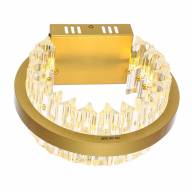 SL383.201.01 Светильник настенный ST-Luce Матовое золото/Прозрачный LED 1*12W 3000K - SL383.201.01 Светильник настенный ST-Luce Матовое золото/Прозрачный LED 1*12W 3000K
