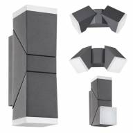 357829 STREET NT18 339 темно-серый Ландшафтный настенный светильник LED 3000К 12W 220-240V KAIMAS - 357829 STREET NT18 339 темно-серый Ландшафтный настенный светильник LED 3000К 12W 220-240V KAIMAS