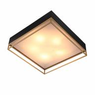SL1127.422.05 Светильник потолочный ST-Luce Черный, Матовое золото/Белый E27 5*40W - SL1127.422.05 Светильник потолочный ST-Luce Черный, Матовое золото/Белый E27 5*40W