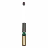 4072/5L L-VISION ODL19 313 черный/золото/зеленый Подвес GU10 1*5W SAKRA - 4072/5L L-VISION ODL19 313 черный/золото/зеленый Подвес GU10 1*5W SAKRA