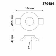 370484 SPOT NT19 155 белый Встраиваемый под покраску светильник IP20 GU10 50W 220V YESO - 370484 SPOT NT19 155 белый Встраиваемый под покраску светильник IP20 GU10 50W 220V YESO