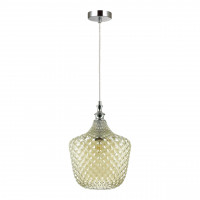 4706/1 PENDANT ODL20 285 св.коричневый/хром Подвес E27 60W 220V VITA