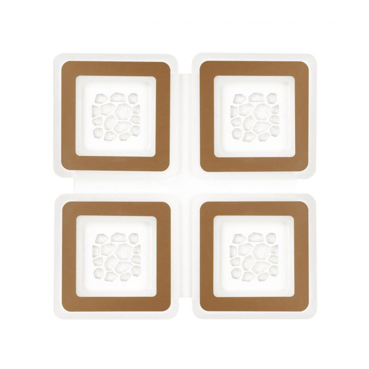 3025/99CL VASTA LED SN 039 св-к PEBBLES пластик LED 170Вт 4200-6500-3000K 510х510 пульт ДУ