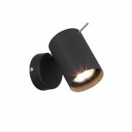 SL597.401.01 Спот ST-Luce Черный, Хром/Черный GU10 LED 1*3W - SL597.401.01 Спот ST-Luce Черный, Хром/Черный GU10 LED 1*3W